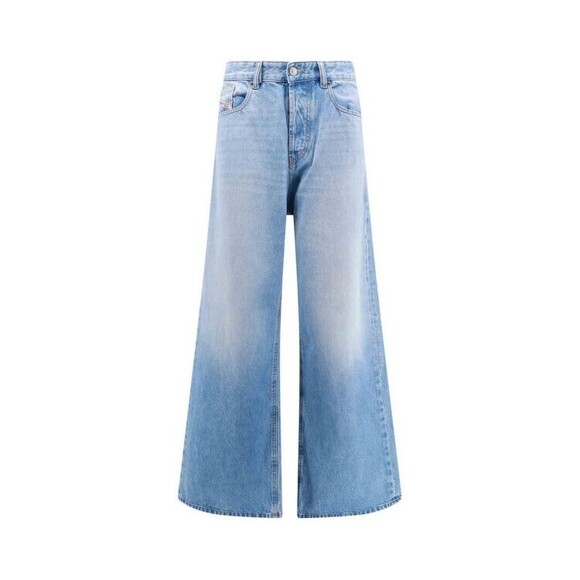 Diesel Wide-Leg Light Blue Jeans - NWT